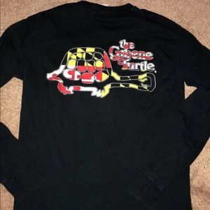 long sleeve greene turtle shirt
